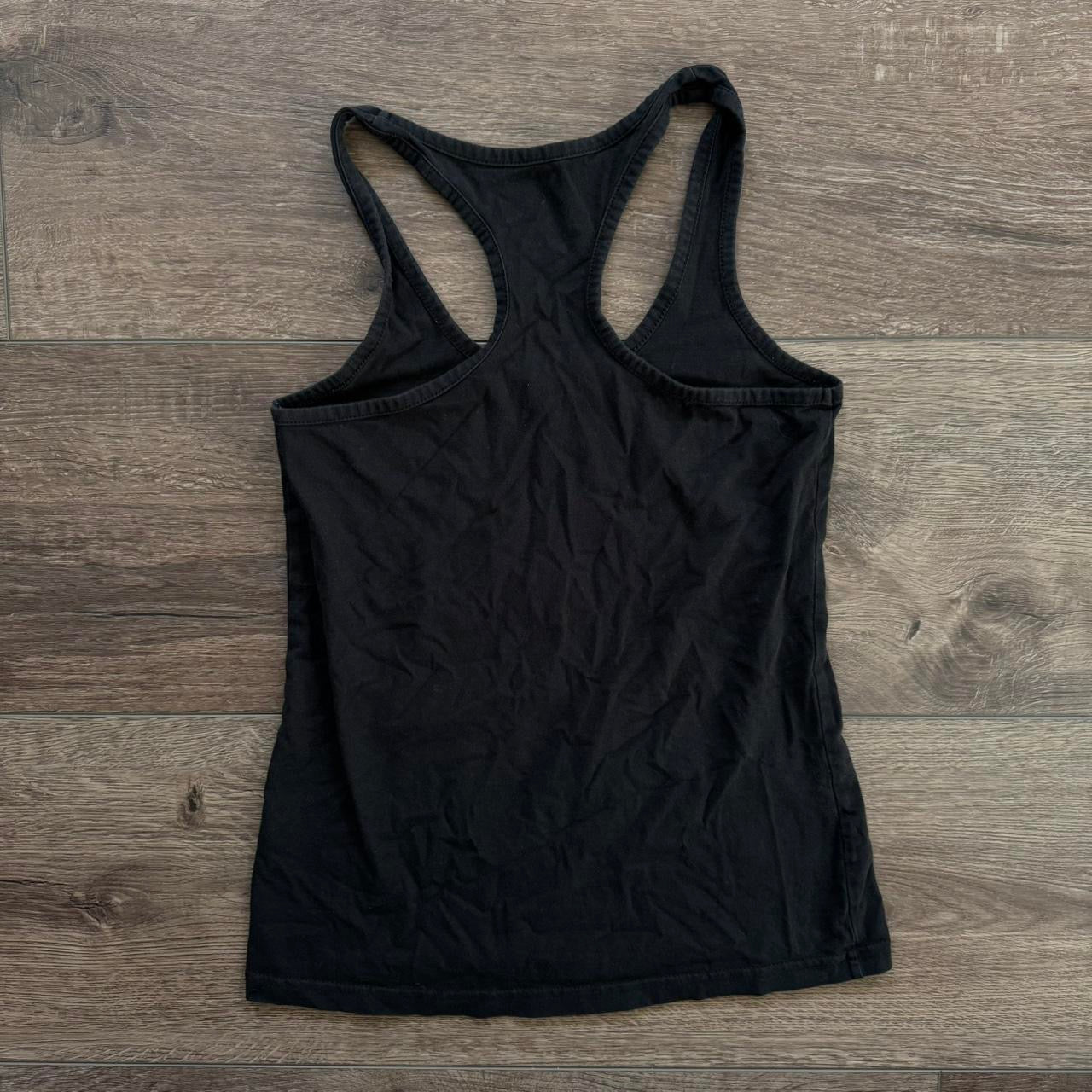 black y2k led zeppelin houses of the holy graphic band tank top