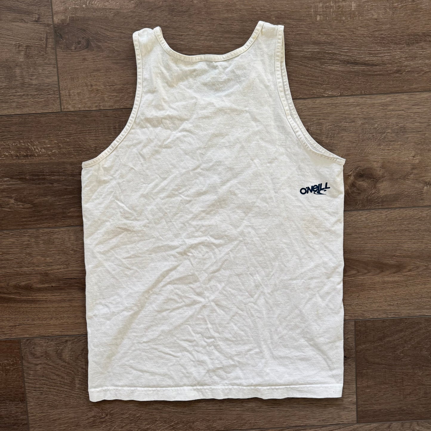 white o’neil vintage y2k men’s tank top