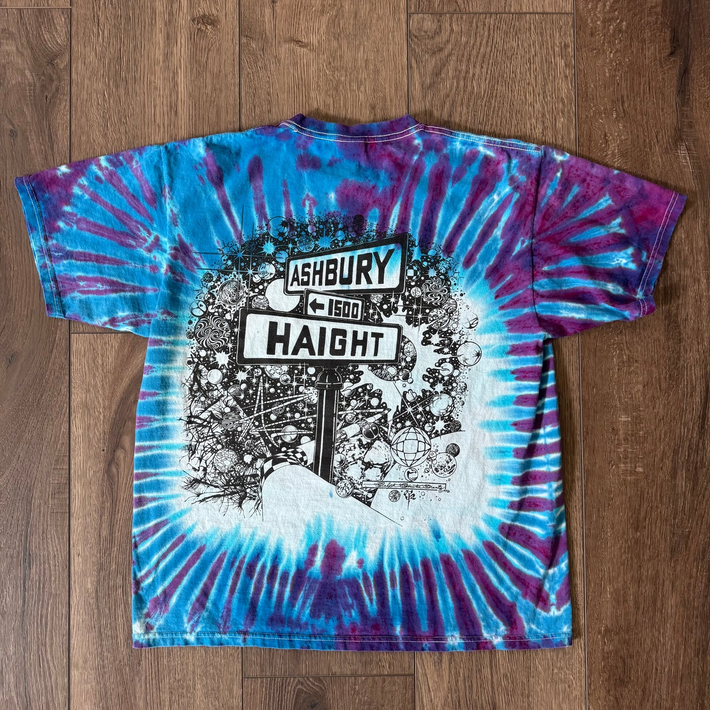 tie dye vintage 90’s grateful dead ashbury haight graphic shirt
