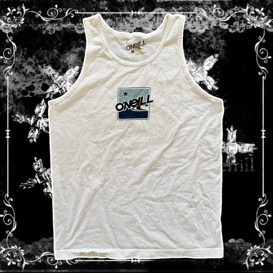 white o’neil vintage y2k men’s tank top