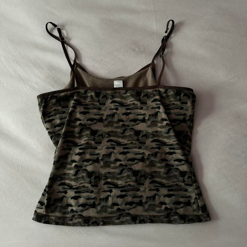 Camo ‘Next Generation’ Cropped Stretchy Tank Top