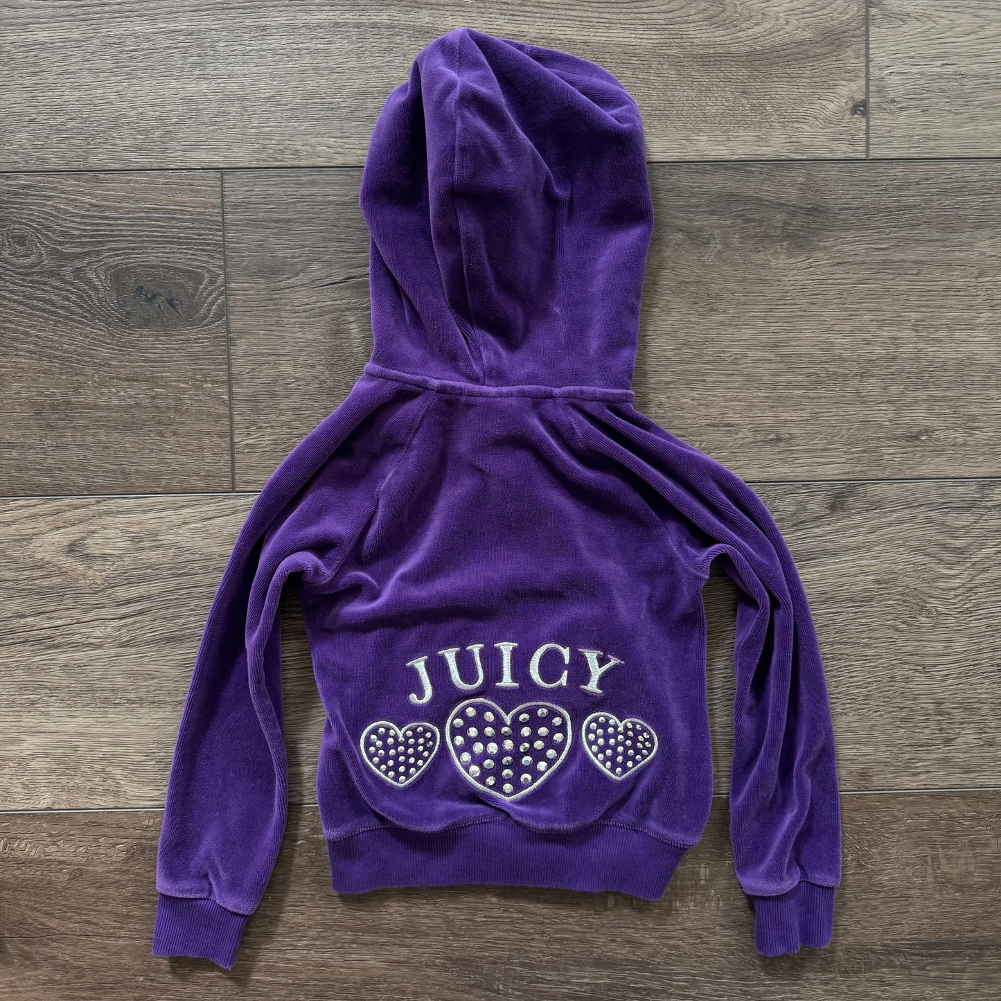 purple juicy couture y2k kids jacket (5)