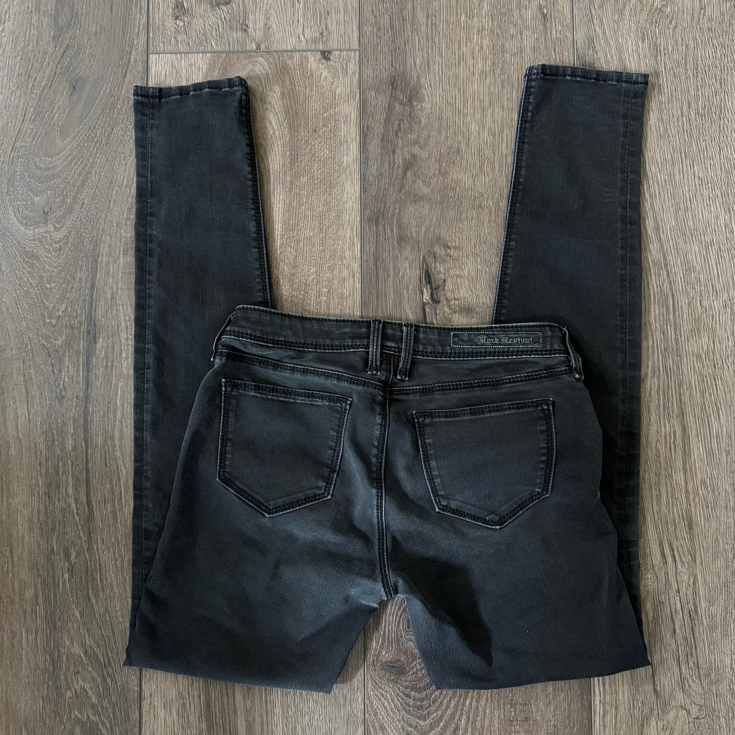 black y2k true religion rhinestone button jeggings mid rise pants (32)
