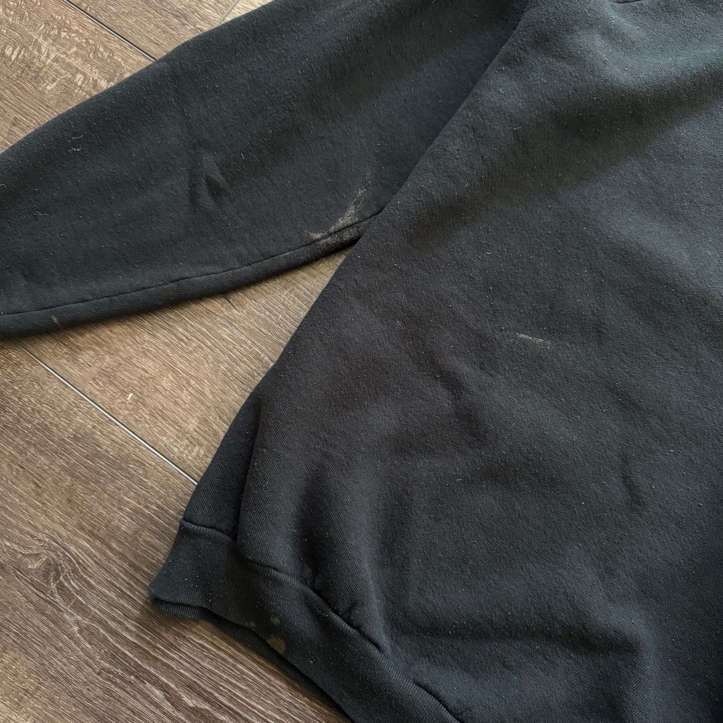 black 80s san diego jazz fm98 kifm long sleeve sweater