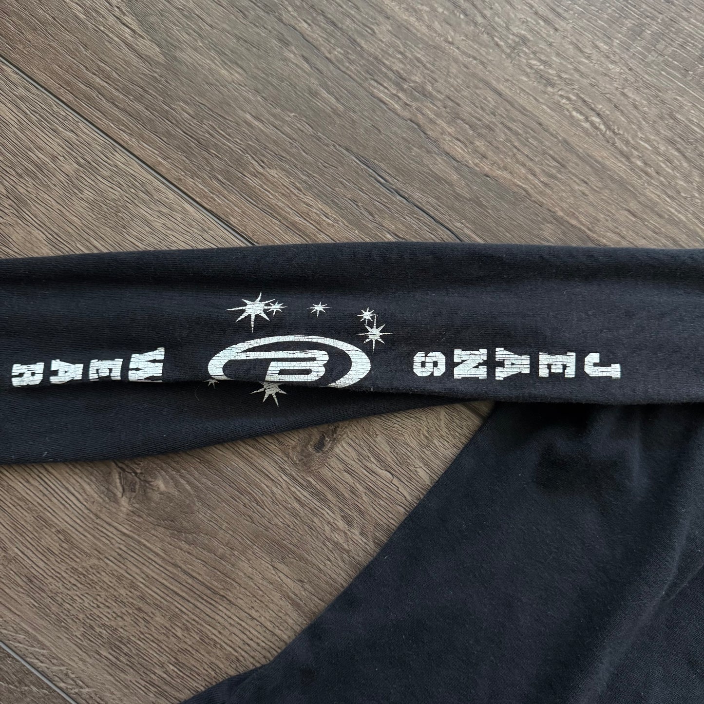 black bongo y2k grungy long sleeve shirt