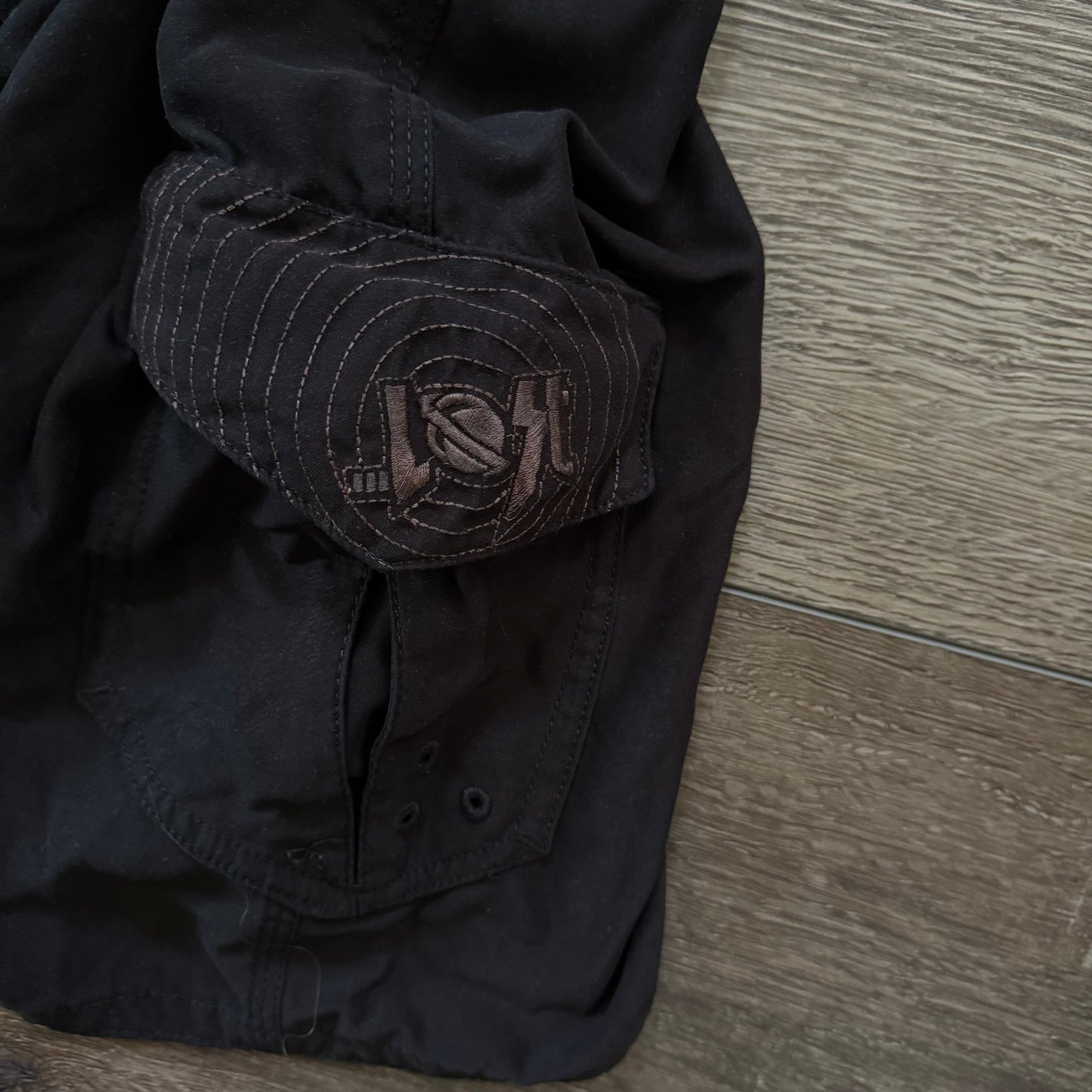 black …lost cybery2k swim board shorts (36)