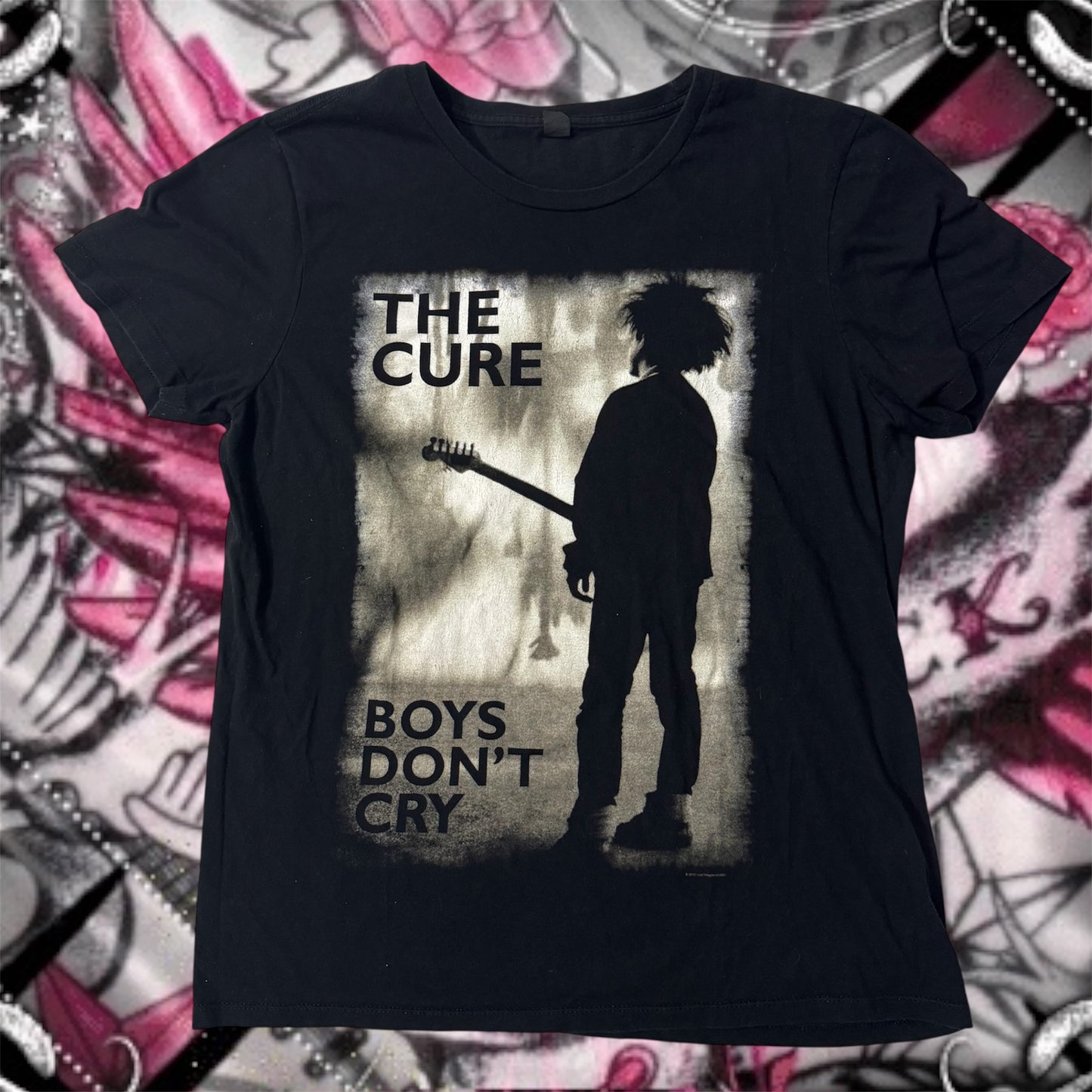 Black ‘The Cure’ Graphic 2016 Band Shirt