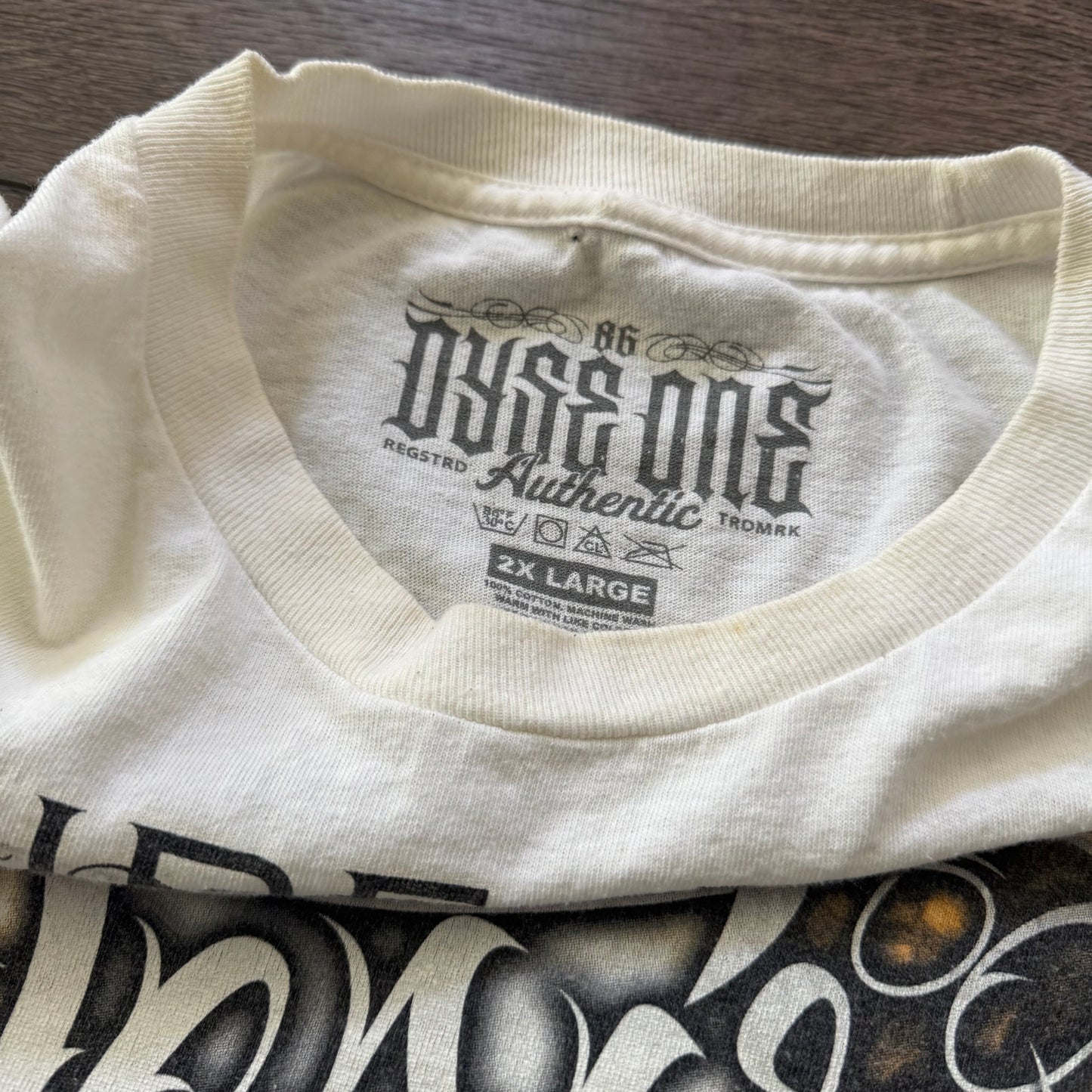 white low rider fire & desire chicano women graphic shirt