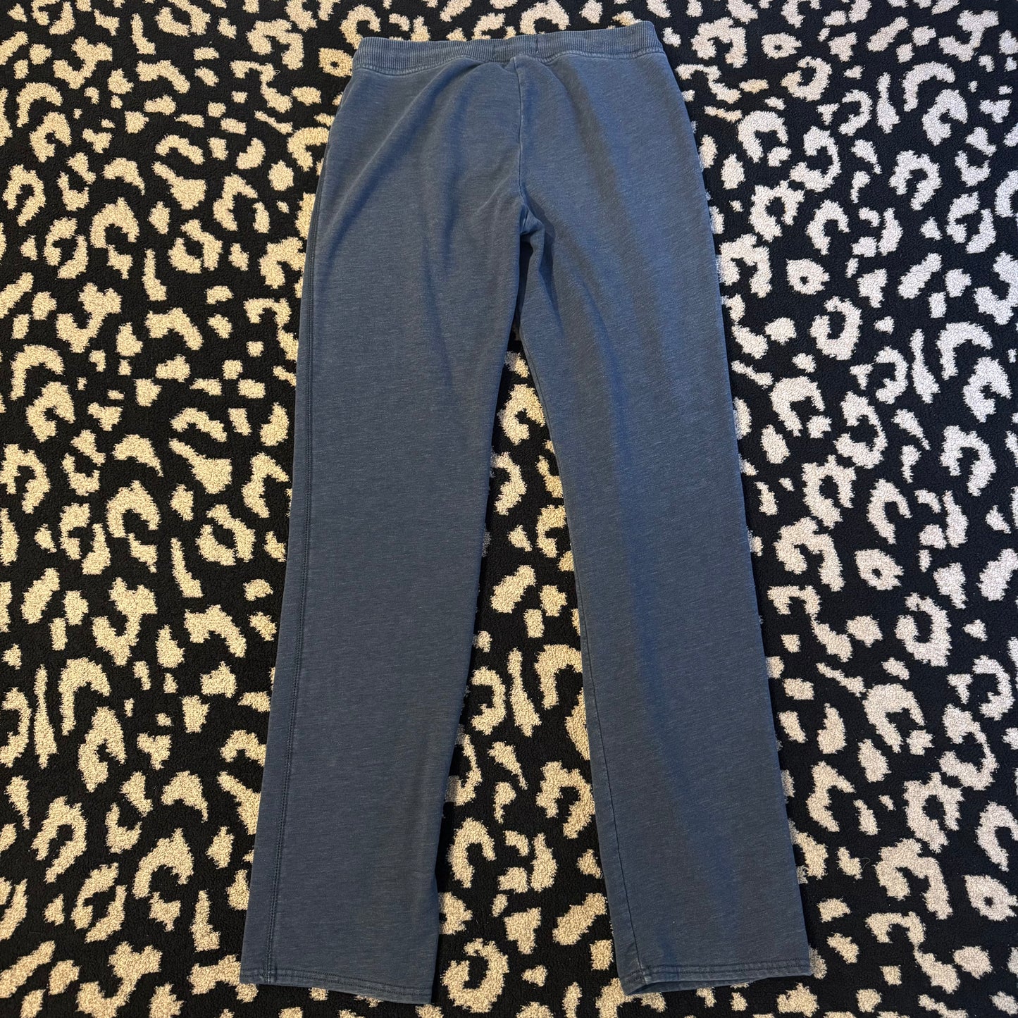 blue hollister y2k straight legged sweatpants (S)