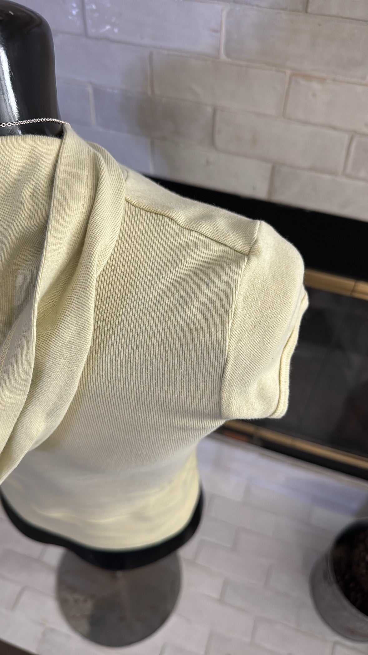 yellow y2k aeropostale athletic department hoodie short sleeve top