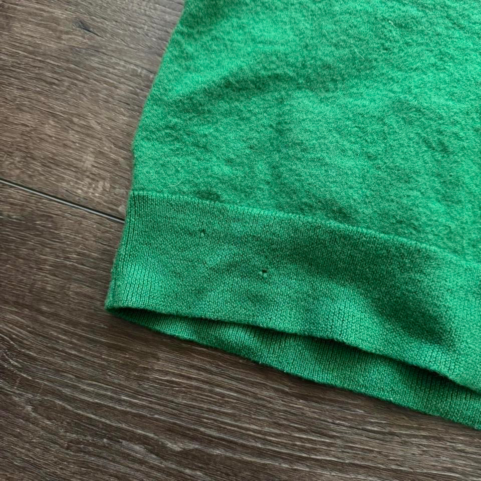 green & pink skull off the shoulder top